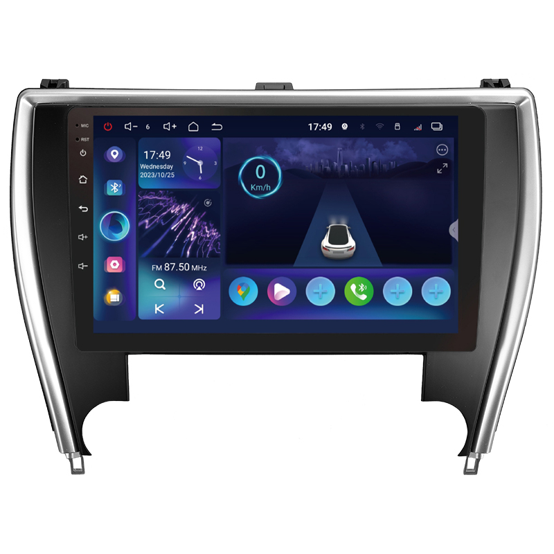Android head unit SIGMA S10332 ANDROID 13 3+32 Gb 4G DSP Toyota Camry 7 XV 50 55 North America 2014-2017 (A) 10"