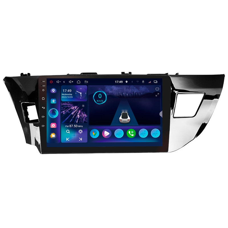 Android head unit SIGMA S10332 ANDROID 13 3+32 Gb 4G DSP Toyota Corolla 11 2012-2016 (B) 10"