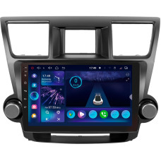 Android head unit SIGMA S10332 ANDROID 13 3+32 Gb 4G DSP Toyota Highlander 2 XU40 2007-2013 (F1) 10"