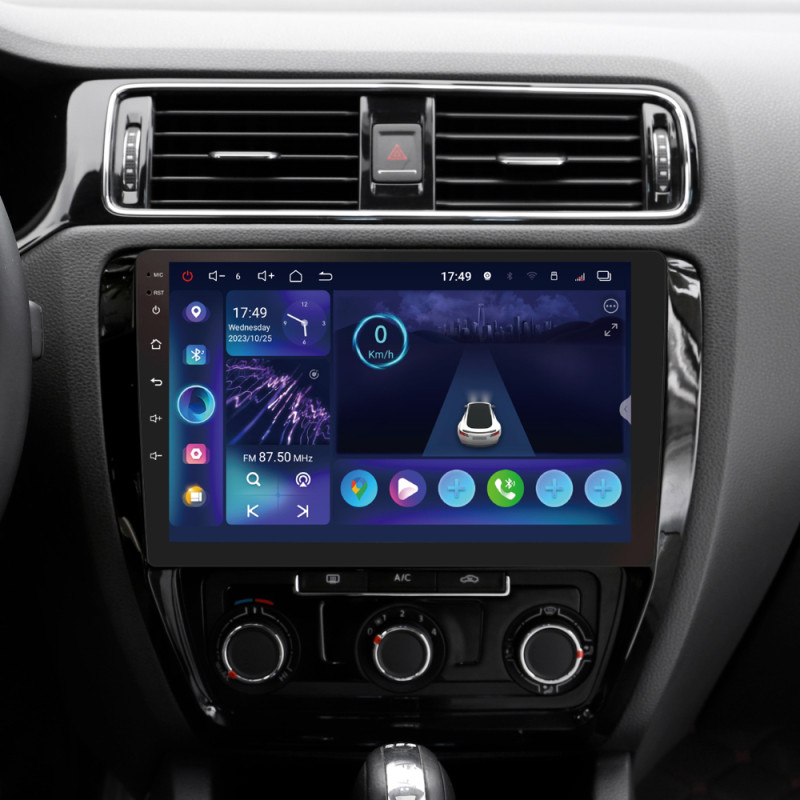 Android head unit SIGMA S10332 ANDROID 13 3+32 Gb 4G DSP Volkswagen Jetta 6 2011-2018 10"