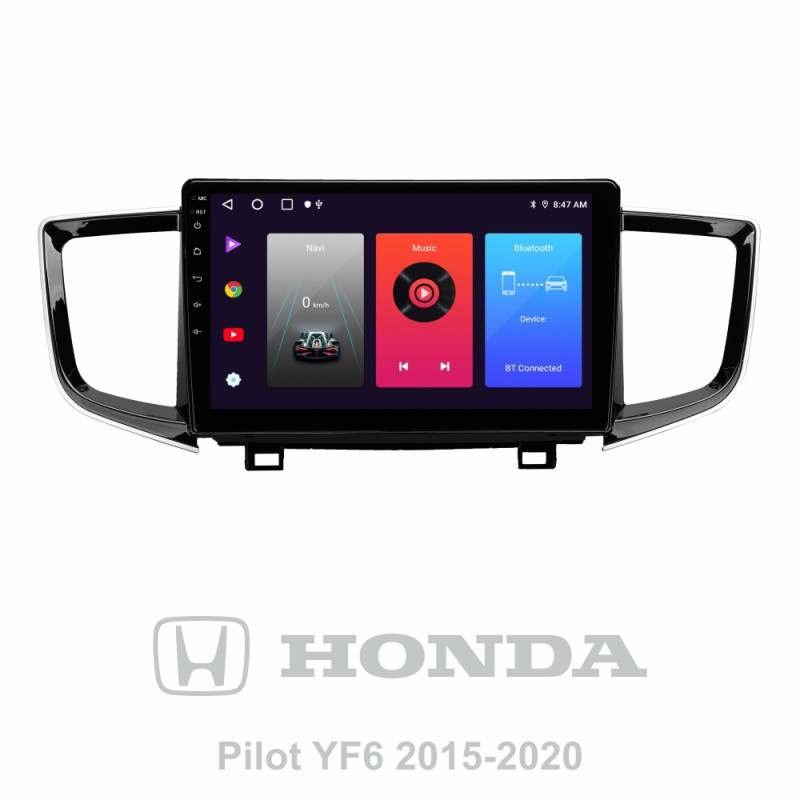 Android head unit SIGMA F10216 ANDROID 10 2+32 Gb Honda Pilot YF6 2015-2020 10" (L1)