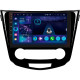 Android head unit SIGMA S10332 ANDROID 13 3+32 Gb 4G DSP Nissan X-Trail X Trail 3 T32 2013-2022- (F1) Manual air conditioning (AB) 10"
