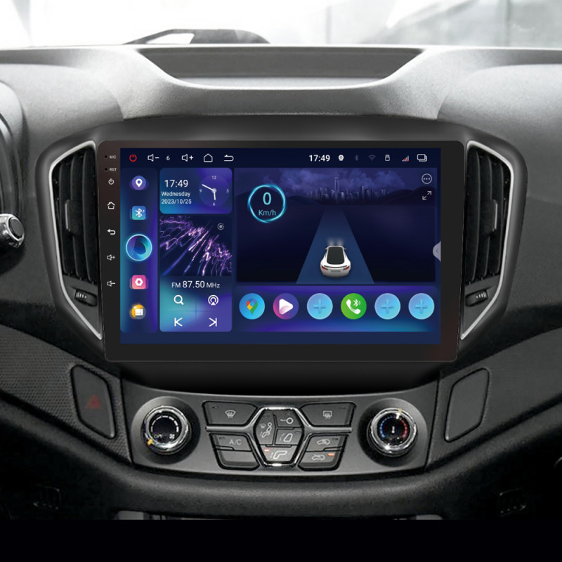 Android head unit SIGMA S10332 ANDROID 13 3+32 Gb 4G DSP Chery Tiggo 5 2014 - 2018 10"