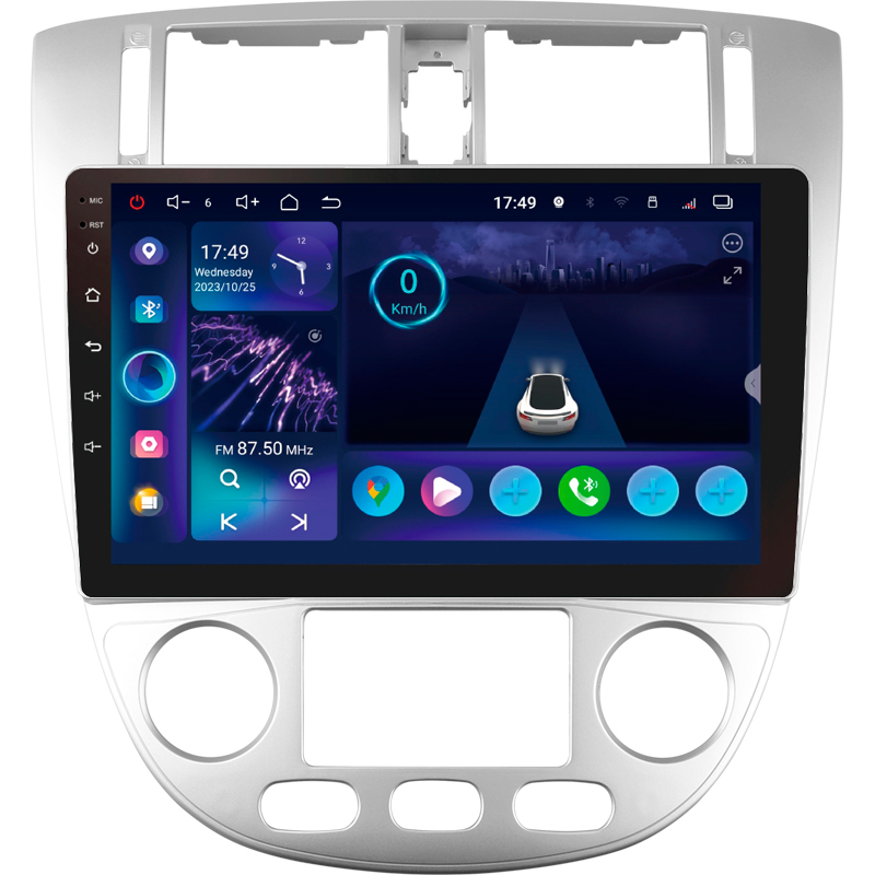 Android head unit SIGMA S10332 ANDROID 13 3+32 Gb 4G DSP Chevrolet Lacetti J200 For Buick Excelle Hrv 2004-2013 For Daewoo Gentra 2 2013-2015 (F2) 10"