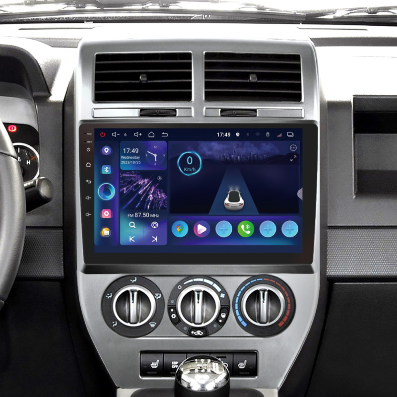 Android head unit SIGMA S10332 ANDROID 13 3+32 Gb 4G DSP Jeep Compass 1 MK 2006-2010 10"