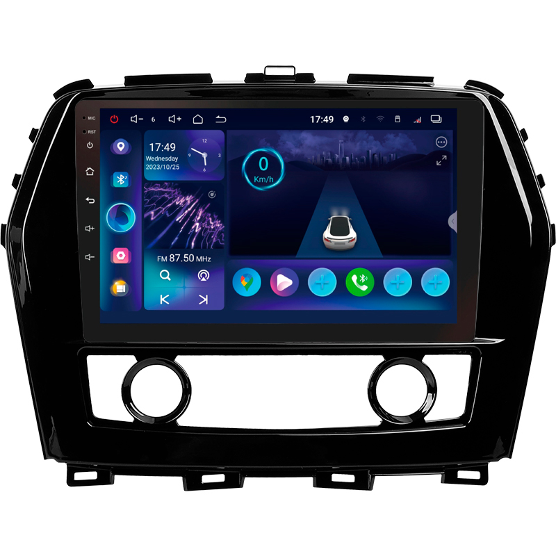 Android head unit SIGMA S10332 ANDROID 13 3+32 Gb 4G DSP Nissan Maxima A36 2015-2020 10"