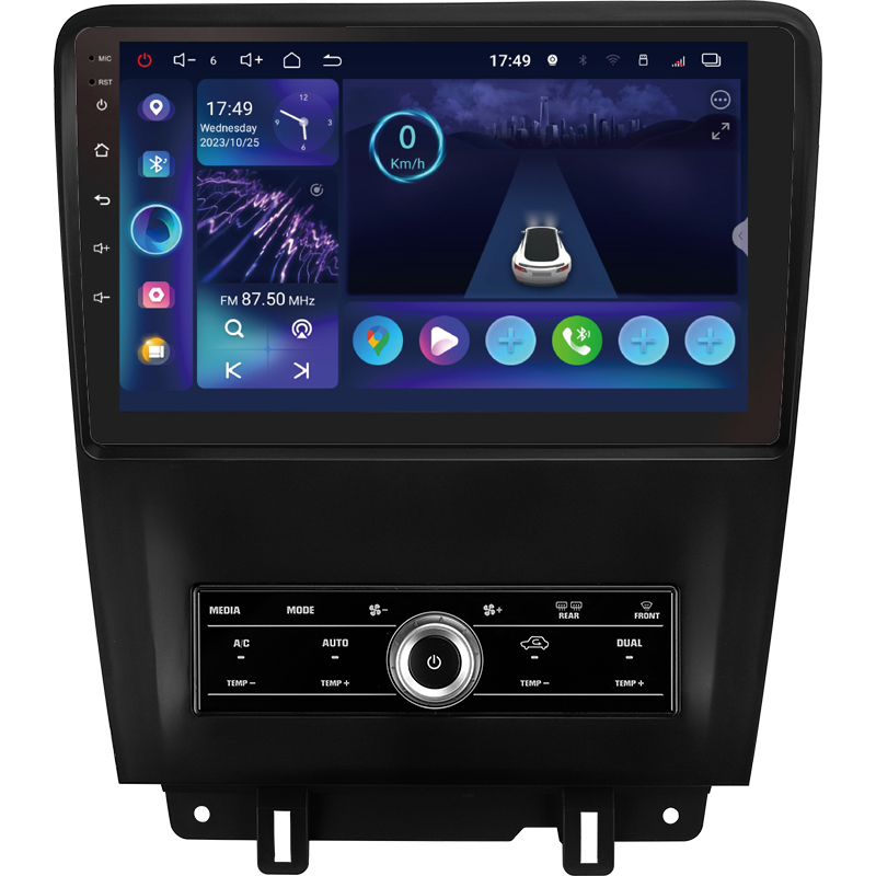 Android head unit SIGMA S10332 ANDROID 13 3+32 Gb 4G DSP Ford Mustang 5 S-197 (F1) 2009-2014 10" (L3)