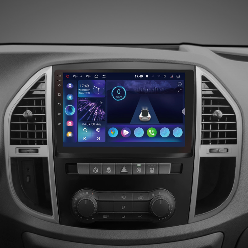 Android head unit SIGMA S10332 ANDROID 13 3+32 Gb 4G DSP Mercedes-Benz Vito 3 W447 2014-2020 10" (L1)
