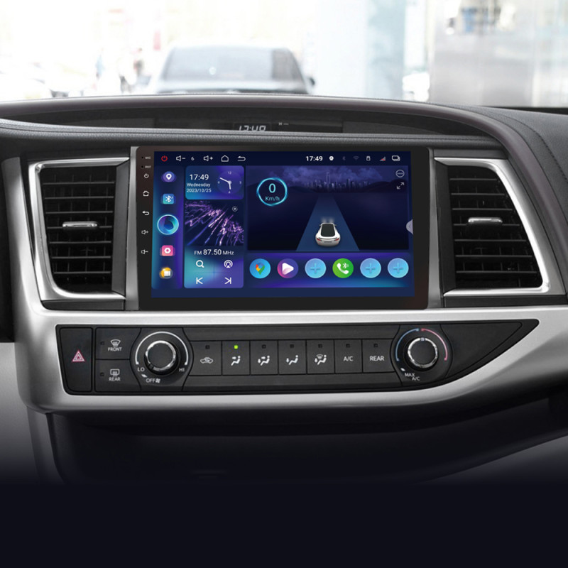 Android head unit SIGMA S10332 ANDROID 13 3+32 Gb 4G DSP Toyota Highlander 3 XU50 2013-2018 10" (L1)