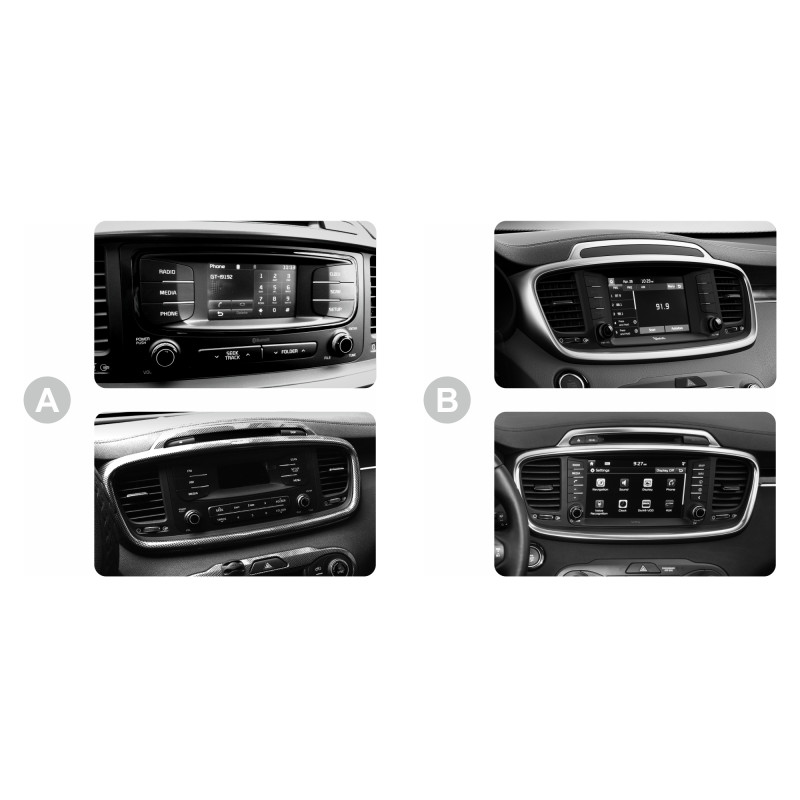Android head unit SIGMA F10216 ANDROID 10 2+32 Gb Kia Sorento 3 2014-2017 (A) 10"