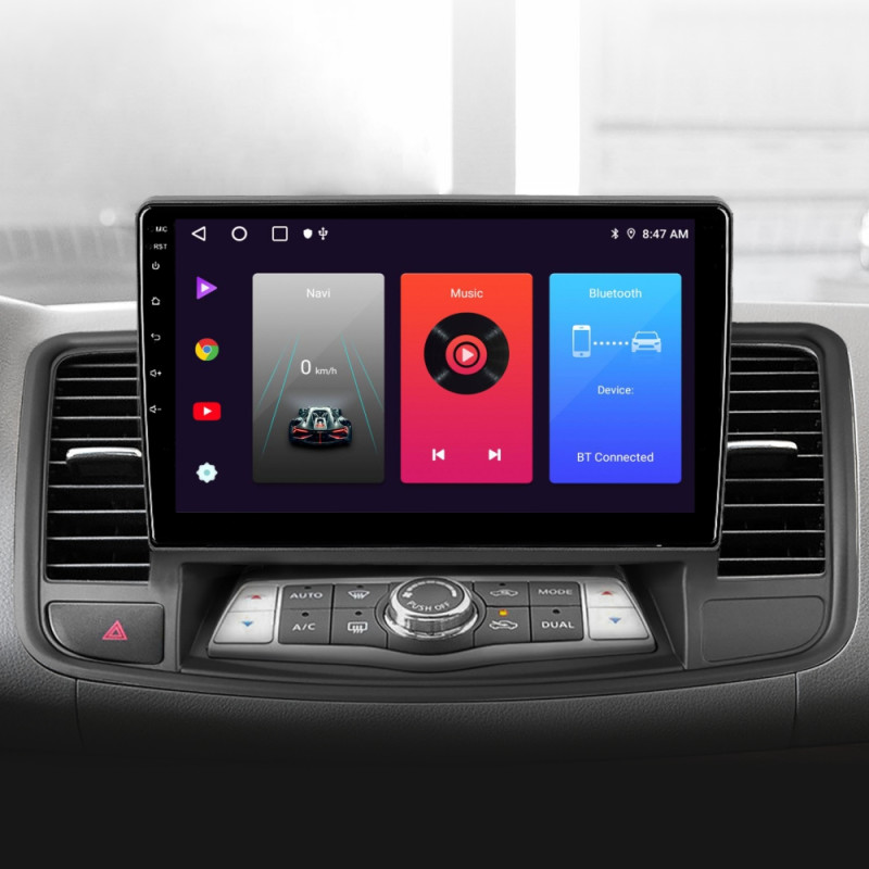 Android head unit SIGMA F10216 ANDROID 10 2+32 Gb Nissan Teana J32 2008-2013 (A) 10"