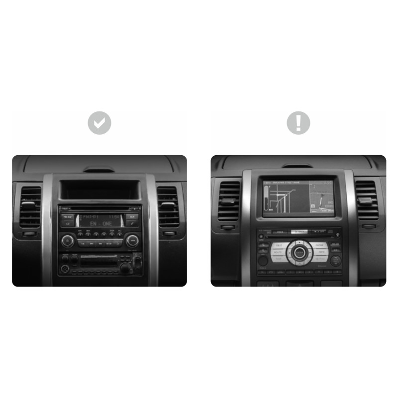Android head unit SIGMA F10216 ANDROID 10 2+32 Gb Nissan X-Trail X Trail 2 T31 2007-2015 10"