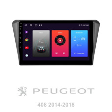 Android head unit SIGMA F10216 ANDROID 10 2+32 Gb Peugeot 408 2014-2018 10"