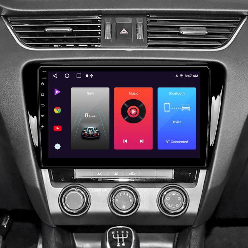 Android head unit SIGMA F10216 ANDROID 10 2+32 Gb Skoda Octavia 3 A7 2013-2018 (A) 10"