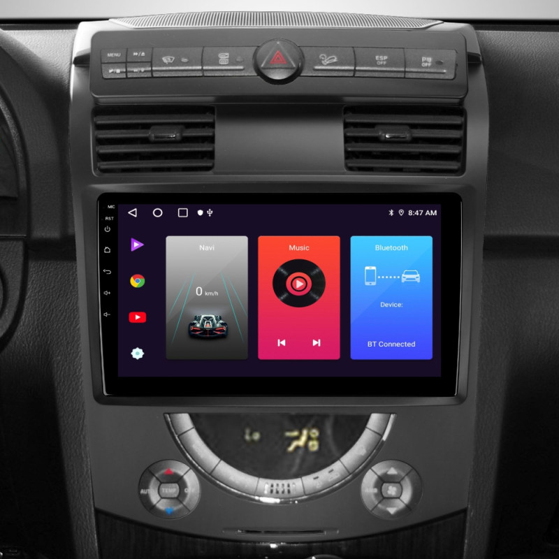 Android head unit SIGMA F10216 ANDROID 10 2+32 Gb SsangYong Rexton Y250 II 2 2006 - 2012 10" (L1)