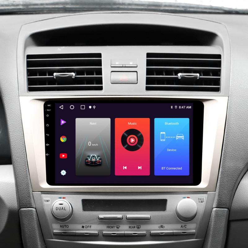 Android head unit SIGMA F10216 ANDROID 10 2+32 Gb Toyota Camry 6 XV 40 50 2006-2011 10"
