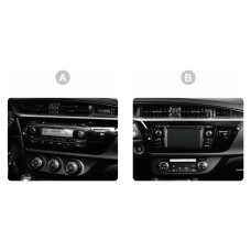 Android head unit SIGMA F10216 ANDROID 10 2+32 Gb Toyota Corolla 11 2012-2016 (A) 10"