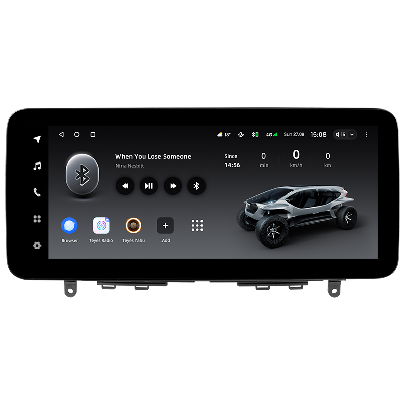 Štátní magnetofon Teyes LUX ONE 6+128 GB pro Mercedes-Benz třída C W204 C204 S204 NTG 4.0 2006–2011, 12,3