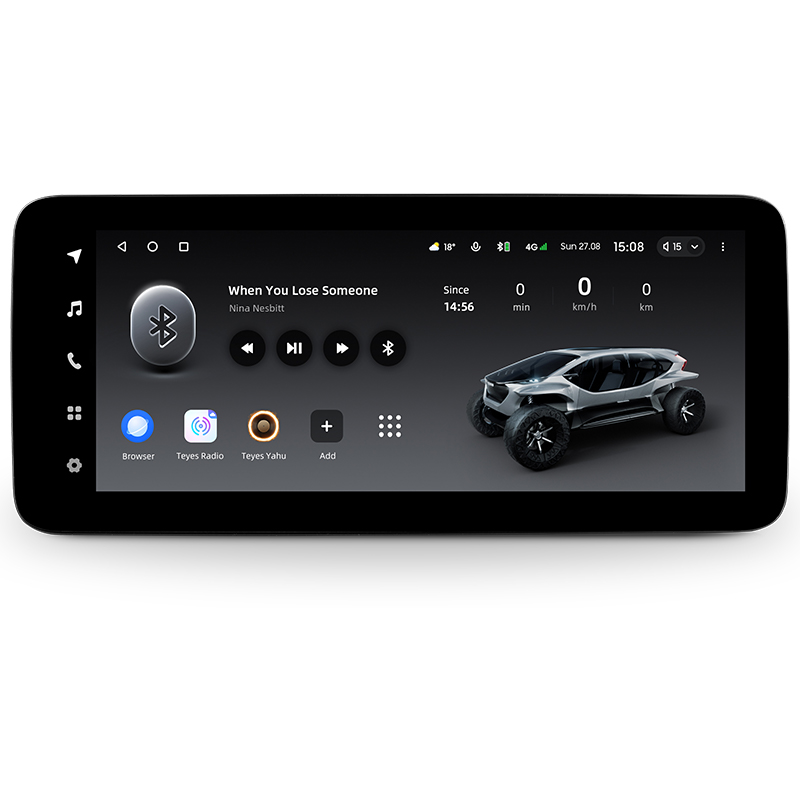 Android head unit Teyes LUX ONE 6+128 Gb Mercedes Benz CLA-Class C117 X117 NTG 5.0 2016-2019 12.3"