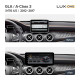 Android head unit Teyes LUX ONE 6+128 Gb Mercedes Benz A-Class 3 W176/GLA-Class X156 NTG 4.5 2012-2017 12.3"