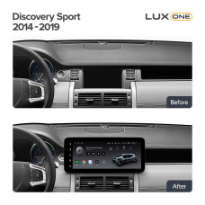 Android head unit Teyes LUX ONE 4+32 Gb Land Rover Discovery Sport L550 2014-2019 (A) 12.3" (L3)