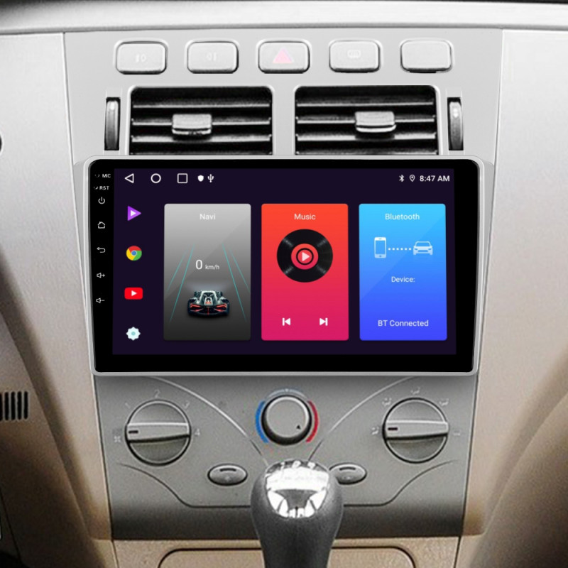 Android head unit SIGMA F9216 ANDROID 10 2+32 Gb Chery Fora A5 A21 2006-2010 Cowin 3 A21 2010-2011 Vortex Estina 2008-2012 9"