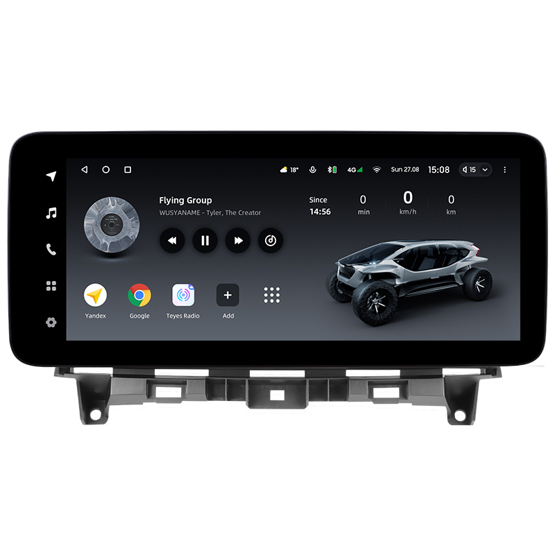 Android head unit Teyes LUX ONE 4+32 Gb Honda Crosstour 1 TF 2009-2015 12.3"