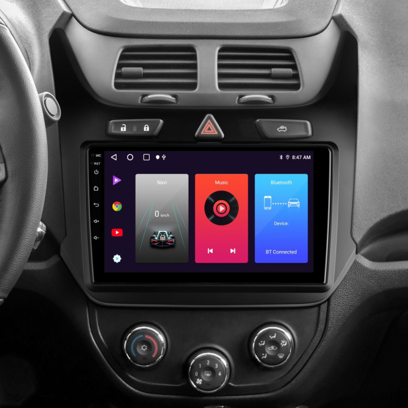 Android head unit SIGMA F9216 ANDROID 10 2+32 Gb Chevrolet Cobalt 2 2011 - 2018 9"