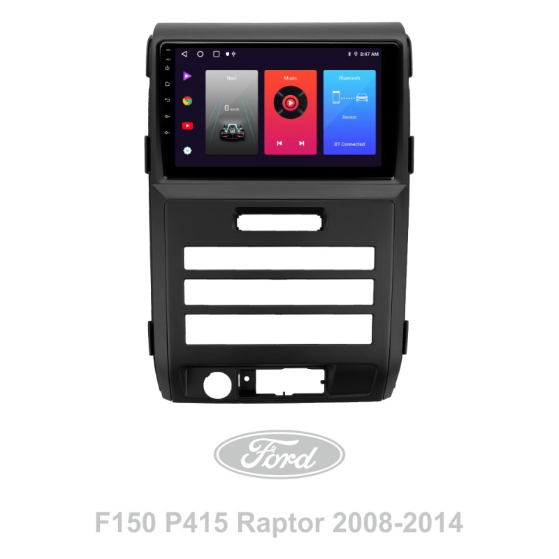 Android head unit SIGMA F9216 ANDROID 10 2+32 Gb Ford F150 P415 Raptor 2008-2014 (F1) 9" (L2)
