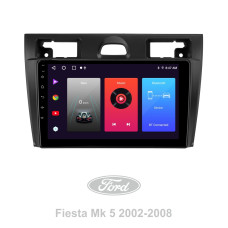 Android head unit SIGMA F9216 ANDROID 10 2+32 Gb Ford Fiesta Mk VI 5 Mk5 2002 - 2008 9"