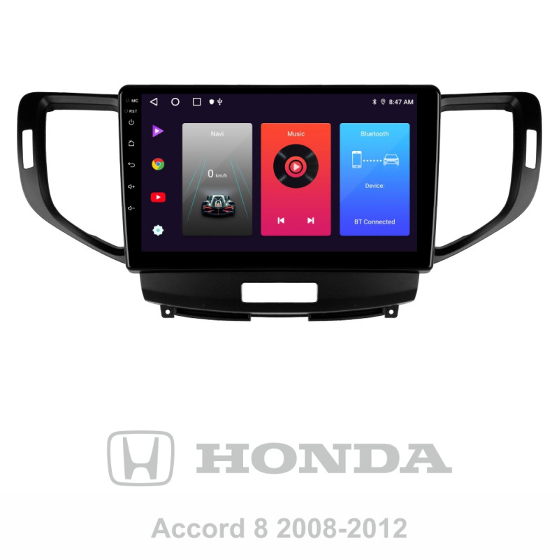 Android head unit SIGMA F9216 ANDROID 10 2+32 Gb Honda Accord 8 2008-2012 9"