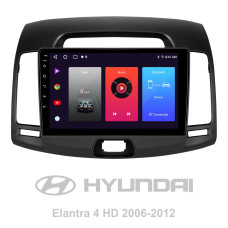 Android head unit SIGMA F9216 ANDROID 10 2+32 Gb Hyundai Elantra 4 HD 2006-2012 9"