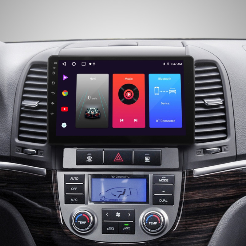 Android head unit SIGMA F9216 ANDROID 10 2+32 Gb Hyundai Santa Fe 2 2006-2012 9"
