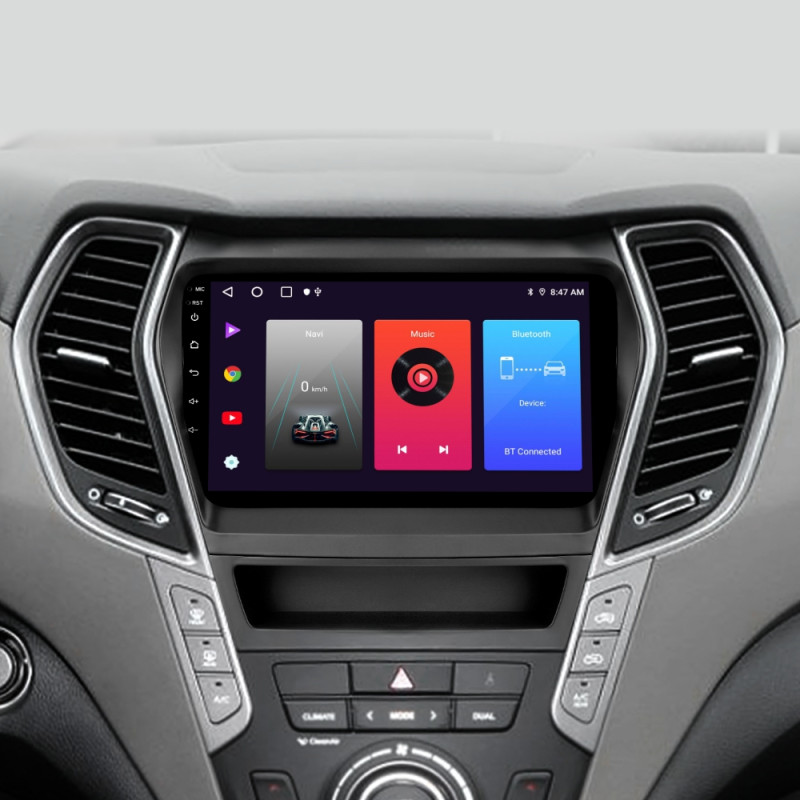 Android head unit SIGMA F9216 ANDROID 10 2+32 Gb Hyundai Santa Fe 3 2013-2016 (B) 9"