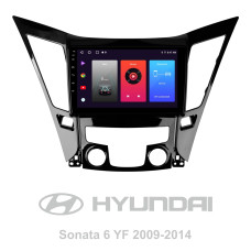 Android head unit SIGMA F9216 ANDROID 10 2+32 Gb Hyundai Sonata 6 YF 2009-2014 (B) 9"