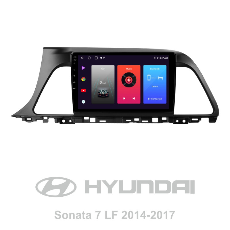 Android head unit SIGMA F9216 ANDROID 10 2+32 Gb Hyundai Sonata 7 LF 2014-2017 (B) 9"