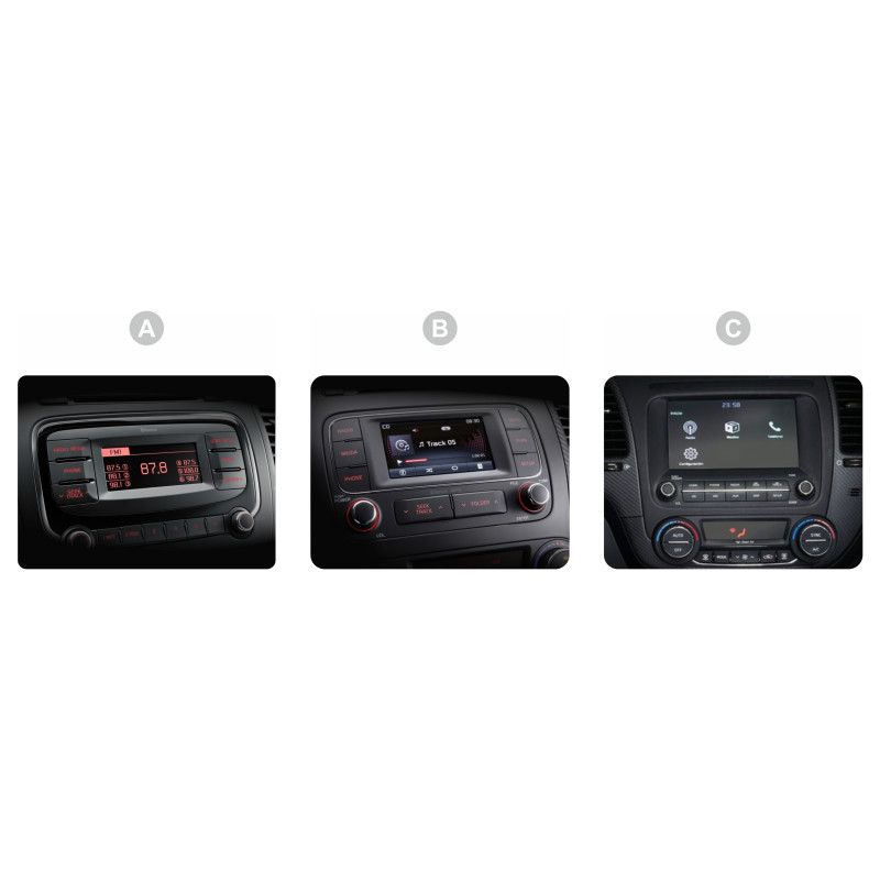 Android head unit SIGMA F9216 ANDROID 10 2+32 Gb Kia Cerato 3 YD 2013-2017 (F1) (AB) 9"