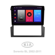Android head unit SIGMA F9216 ANDROID 10 2+32 Gb Kia Sorento BL 2002 - 2011 9"