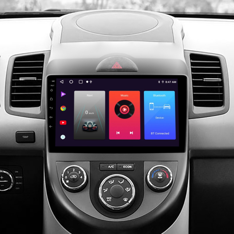 Android head unit SIGMA F9216 ANDROID 10 2+32 Gb Kia Soul 1 2008 - 2014 9"