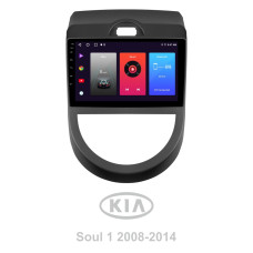 Android head unit SIGMA F9216 ANDROID 10 2+32 Gb Kia Soul 1 2008 - 2014 9"