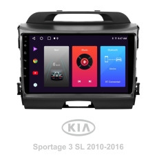 Android head unit SIGMA F9216 ANDROID 10 2+32 Gb Kia Sportage 3 SL 2010-2016 (A) 9"