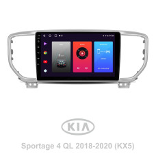 Android head unit SIGMA F9216 ANDROID 10 2+32 Gb Kia Sportage 4 QL 2018-2022 (A) 9"