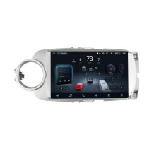 Android head unit Teyes CC4 8+128 Gb Toyota Yaris Vios 2012-2017 Silver 9" 2k