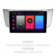 Android head unit SIGMA F9216 ANDROID 10 2+32 Gb Lexus RX300 RX330 RX350 RX400H Toyota harrier 2003-2009 9"