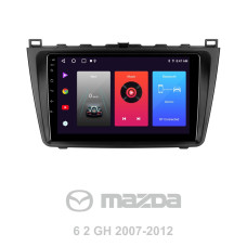 Android head unit SIGMA F9216 ANDROID 10 2+32 Gb Mazda 6 2 GH 2007-2012 9"