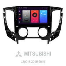 Android head unit SIGMA F9216 ANDROID 10 2+32 Gb Mitsubishi L200 5 (F1) (Manual air conditioning) 2015-2019 9"