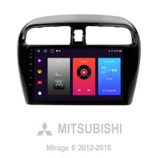 Android head unit SIGMA F9216 ANDROID 10 2+32 Gb Mitsubishi Mirage 6 2012-2018 9"