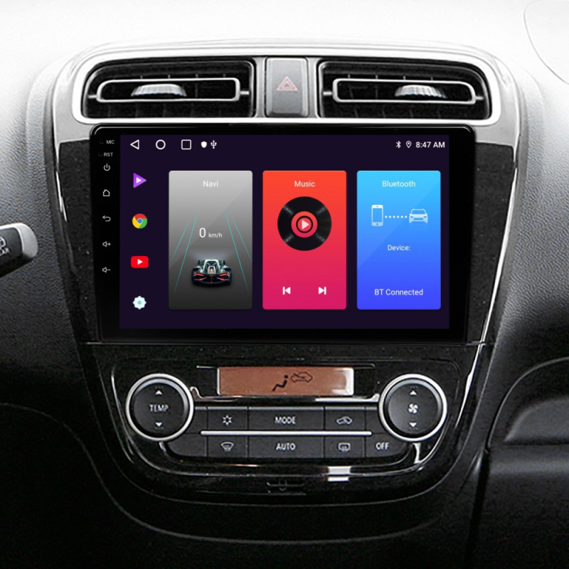 Android head unit SIGMA F9216 ANDROID 10 2+32 Gb Mitsubishi Mirage 6 2012-2018 9"