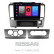 Android head unit SIGMA F9216 ANDROID 10 2+32 Gb Nissan Tiida C11 2004-2013 (F1) 9"
