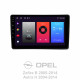 Android head unit SIGMA F9216 ANDROID 10 2+32 Gb Opel Zafira B 2005-2014 For Opel Astra H (F2) 2004-2014 9"